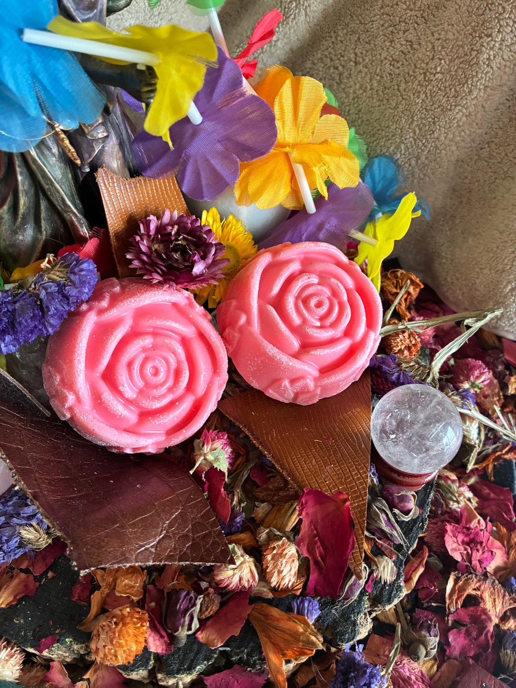 Pink Rose Handmade Soap