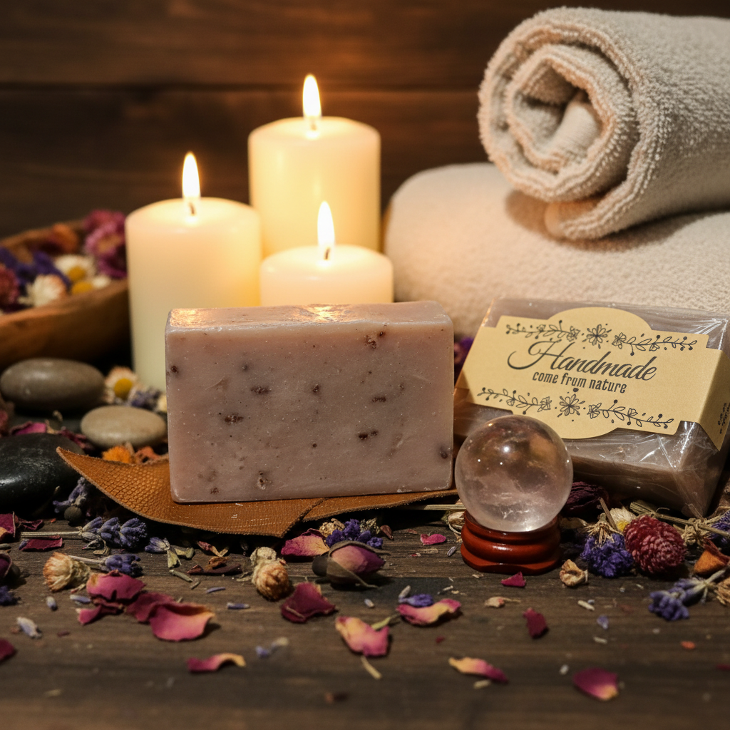 Handmade soap - spa background
