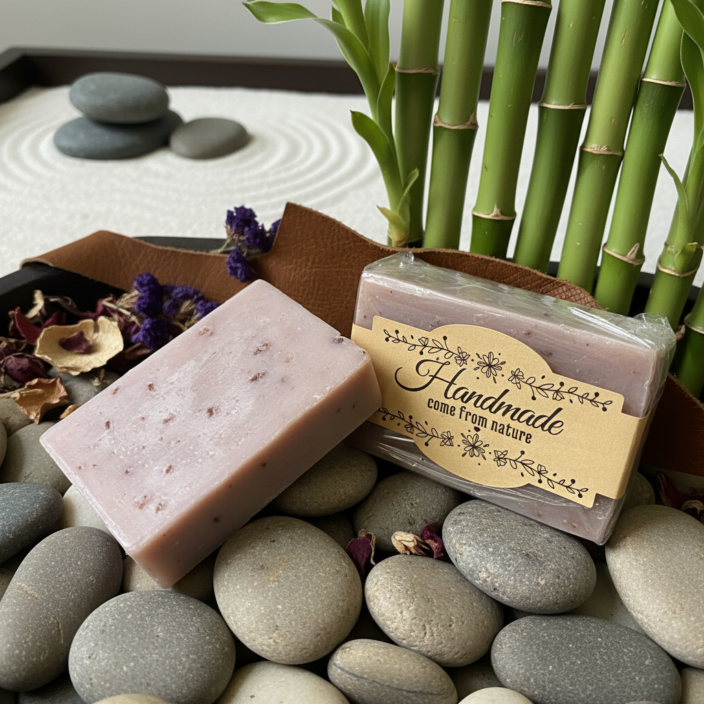 Handmade soap - zen garden